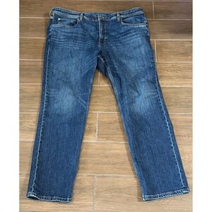 Tommy Bahama Mens 42x32 Medium Wash Straight Leg Stretch Blue Denim Jeans